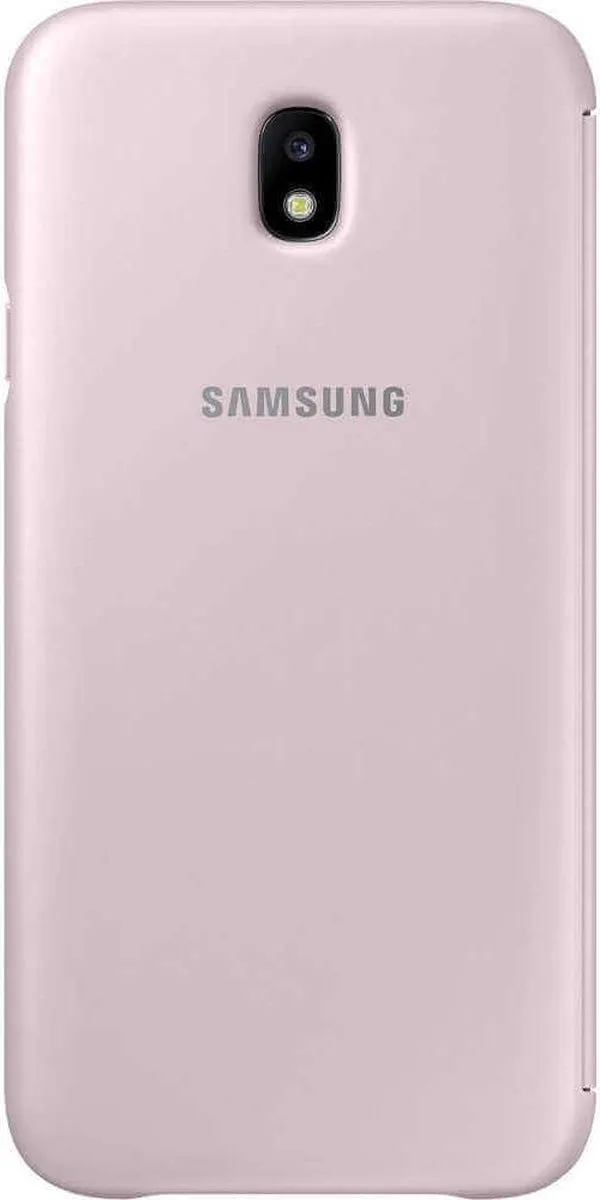 Samsung Galaxy J7 Wallet Cover 1379 - Roze