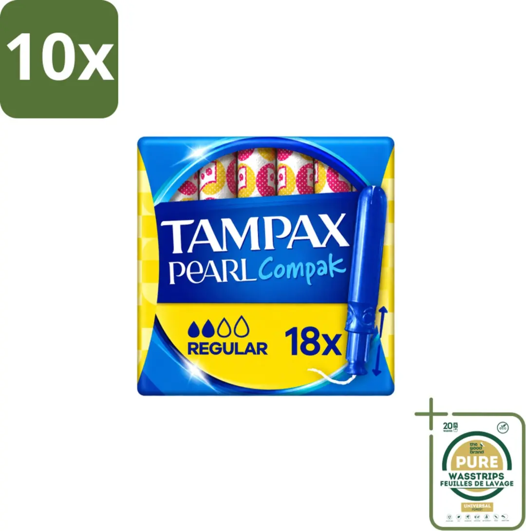 10 x Tampax Pearl Compak