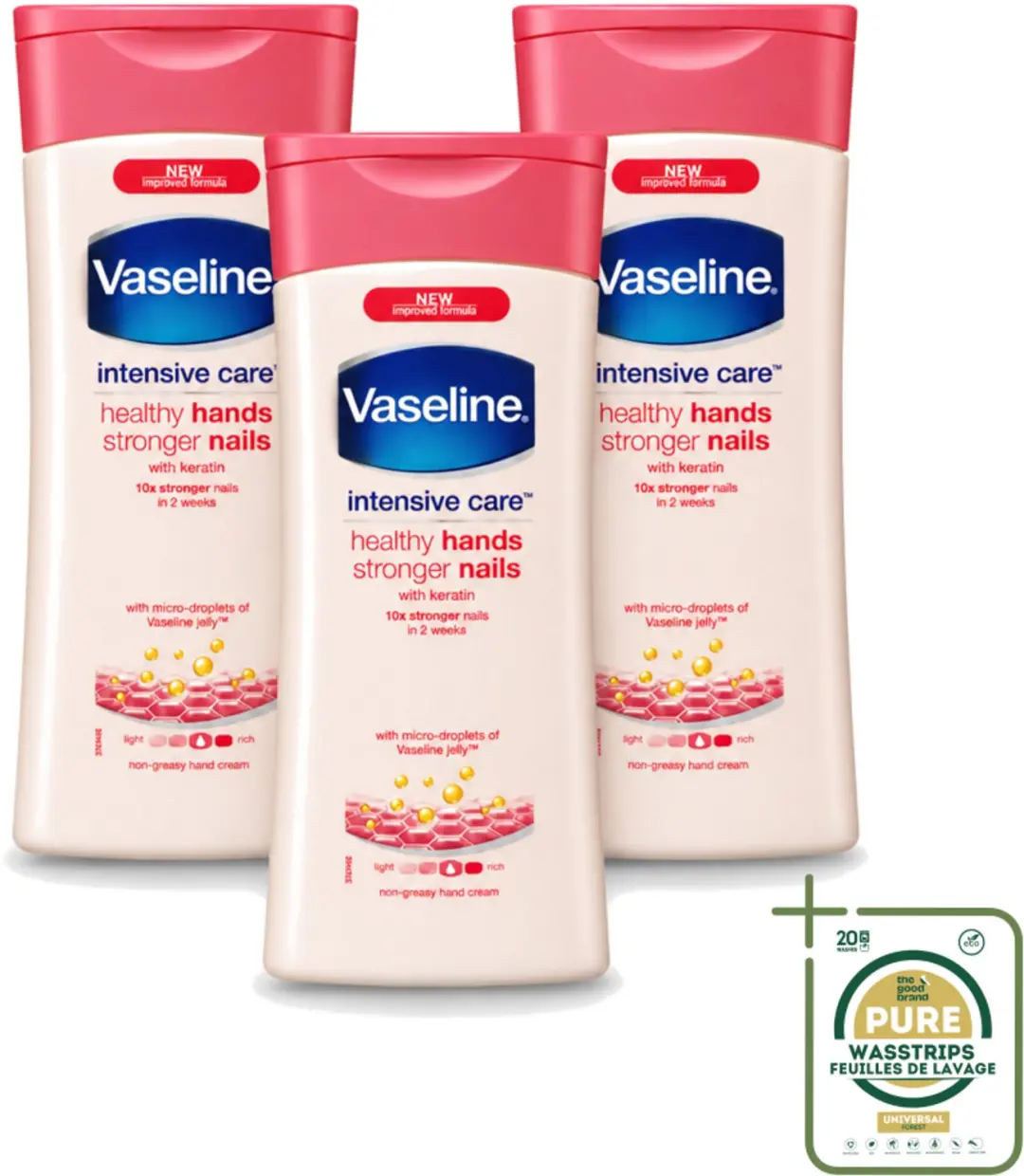 3 x Vaseline
