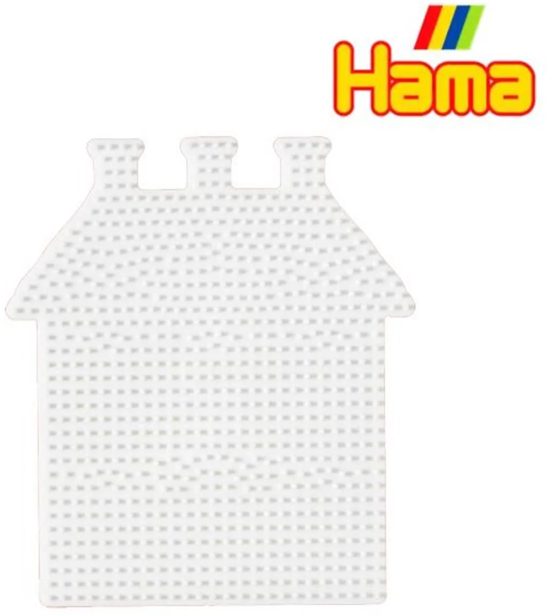 Hama Strijkkralen Grondplaat Blauw - Midi Beads