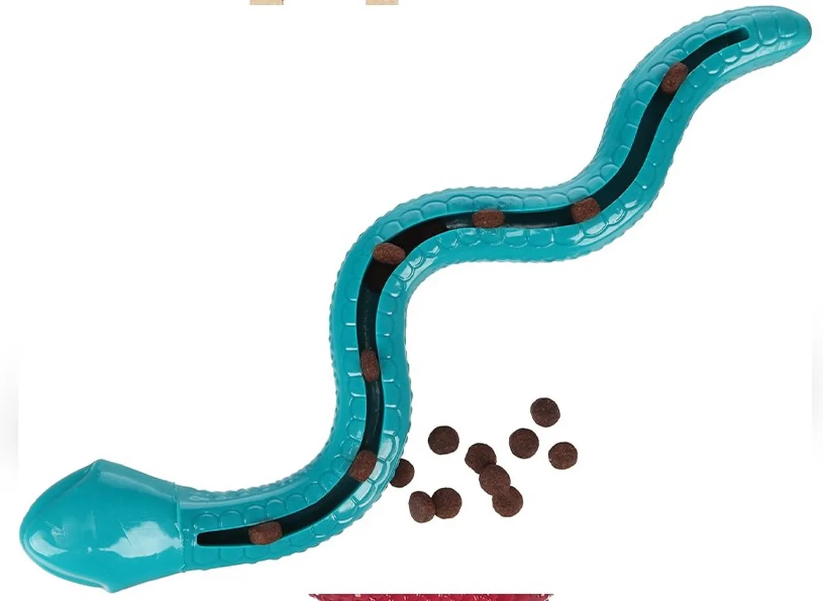 Flamingo Sneaky Snake TPR - Turquoise - 42x10,5x5cm