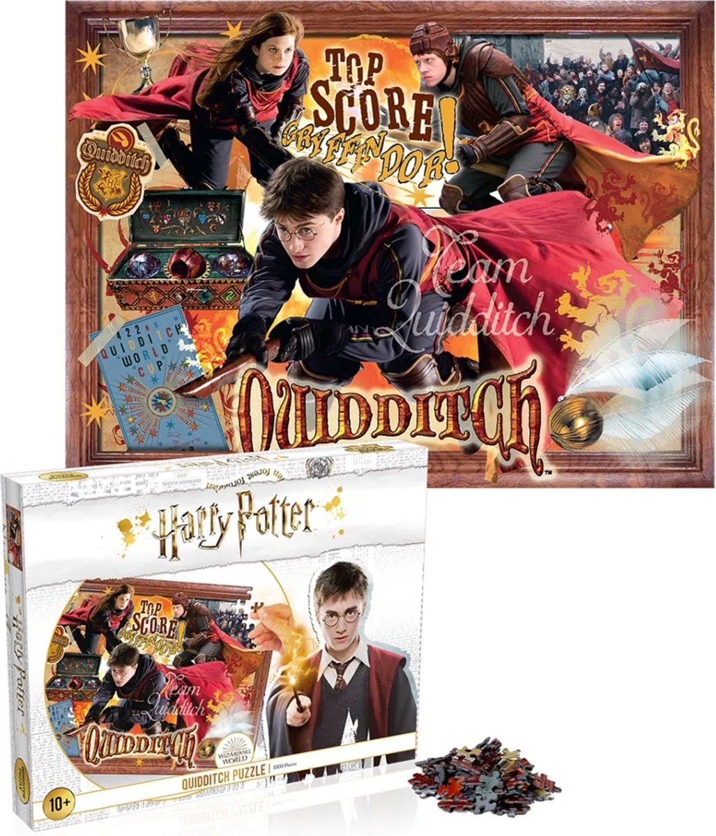 Harry Potter Quidditch Puzzle 1000 Stuks