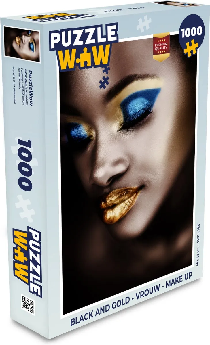 PuzzleWow Make-up Legpuzzel 1000 Stuks