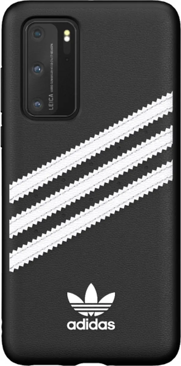 Adidas 3-Stripes Back Case Huawei P40 - Zwart