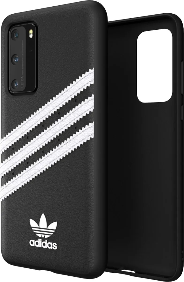 Adidas 3-Stripes Back Case Huawei P40 - Zwart