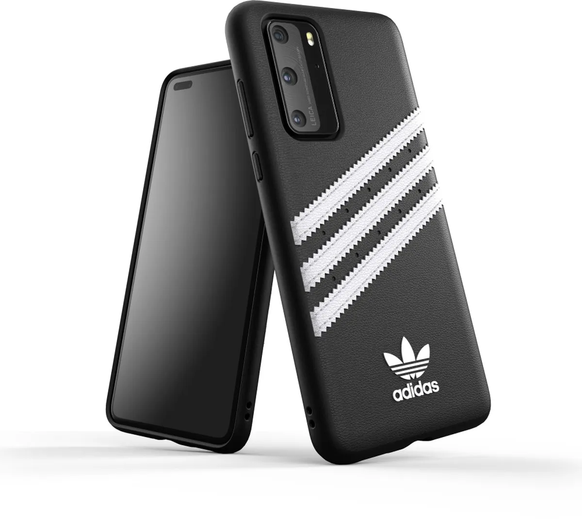 Adidas 3-Stripes Back Case Huawei P40 - Zwart