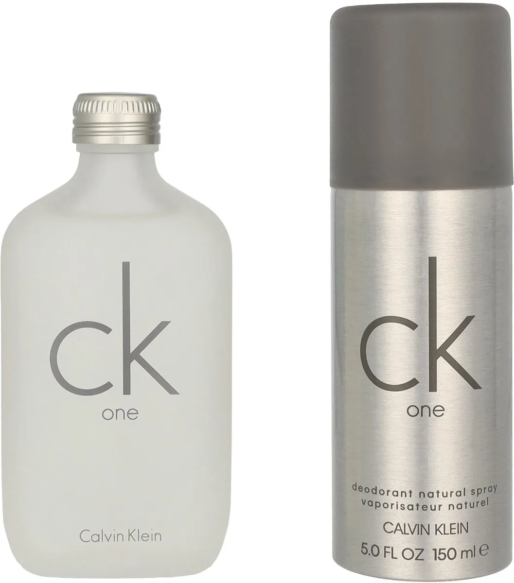 Calvin Klein CK One Geschenkset - 215ml - 3 Stuks