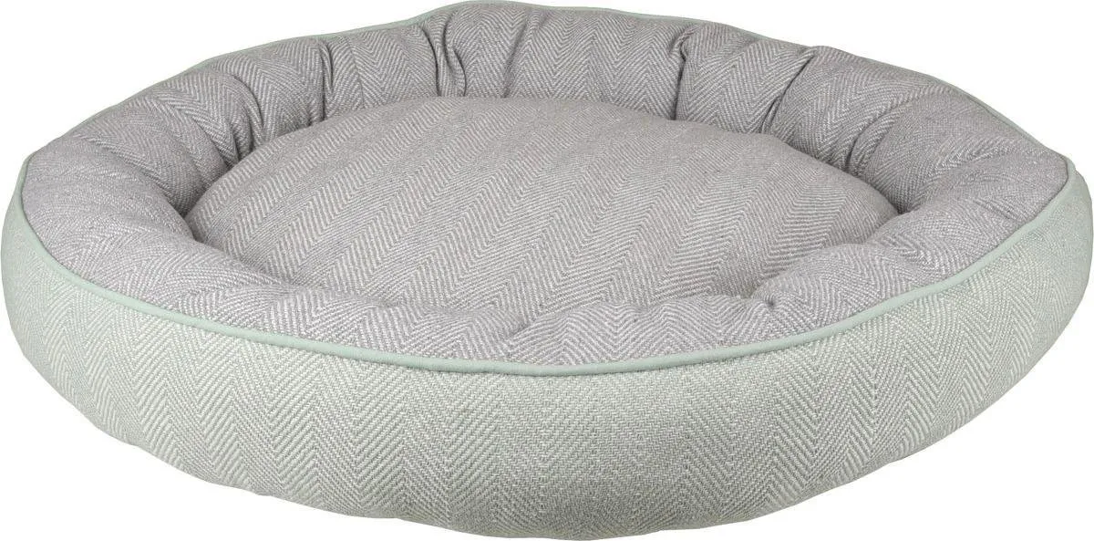 Flamingo Chevron Hondenmand Groen - 90x90x16cm