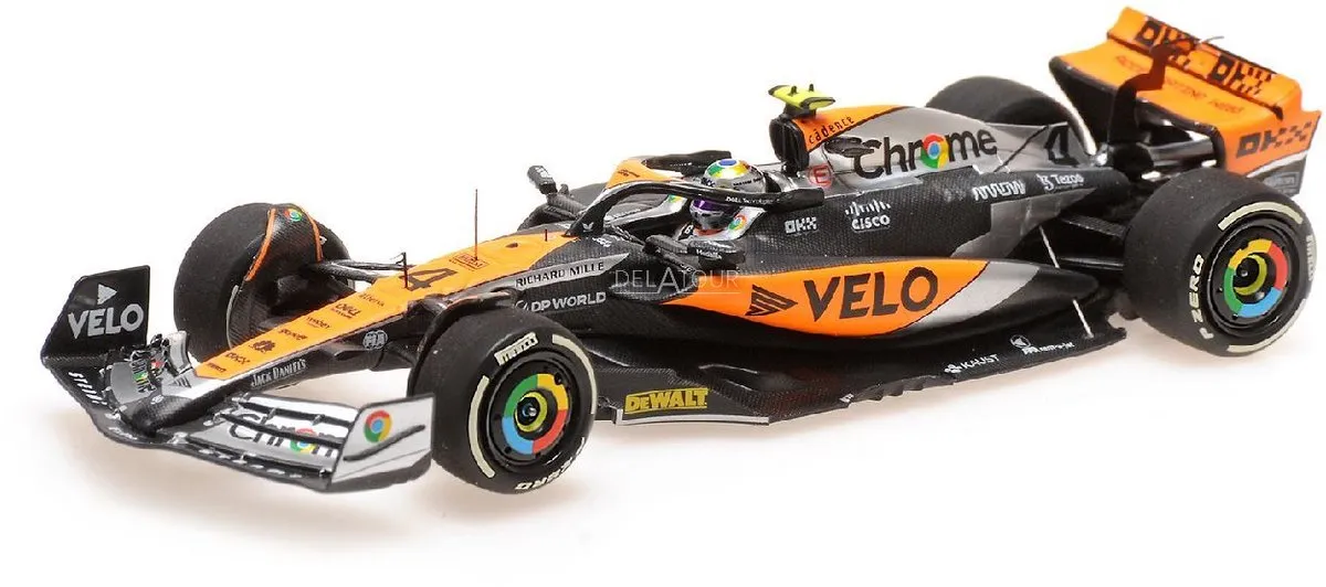 Formule 1 McLaren MCL60 Norris 2e Brits GP 2023