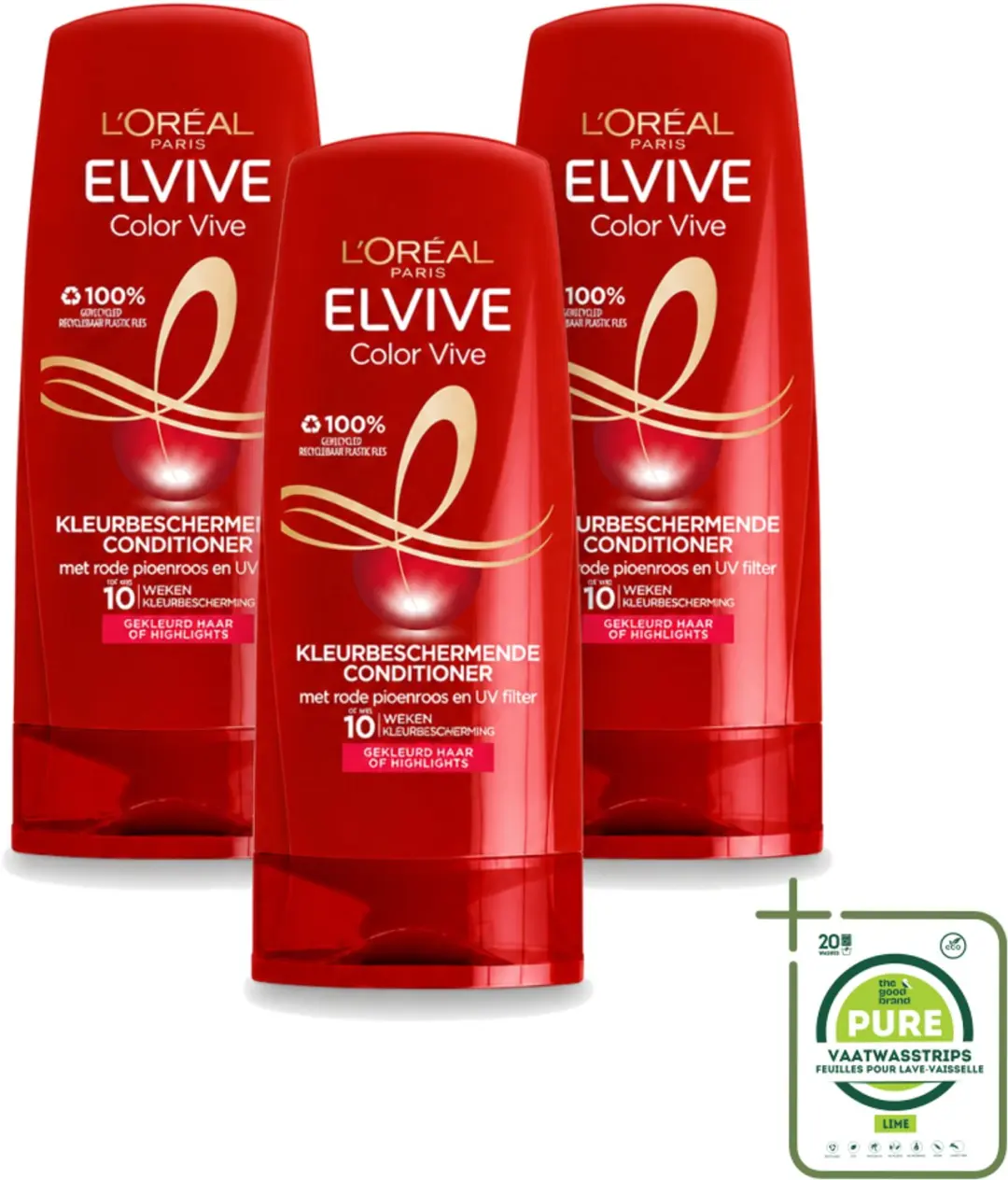 3 x L'Oréal Elvive Color Vive