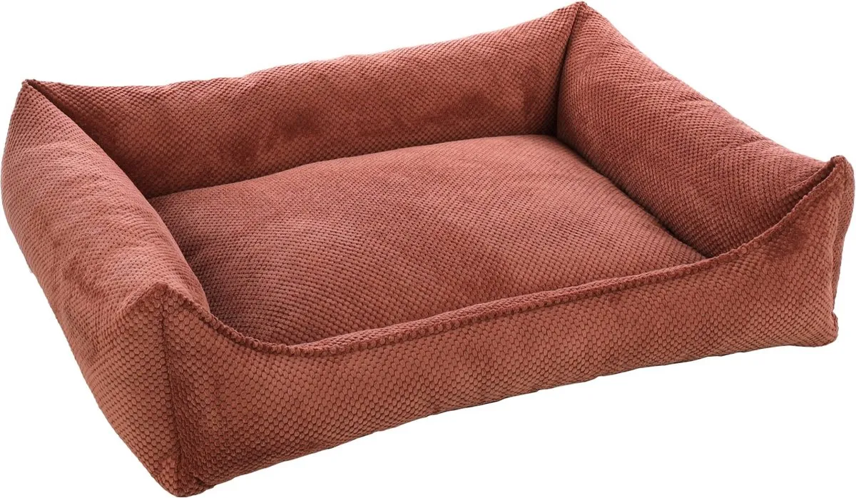 Flamingo Reno Hondenmand Zalmroze 100x80x25cm