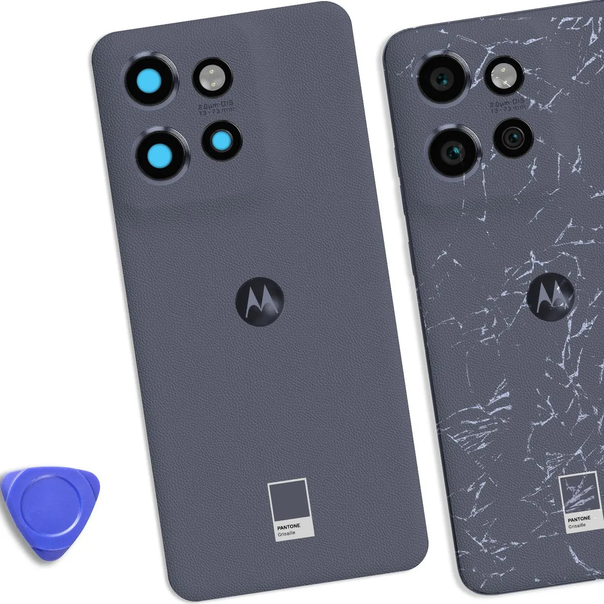 Motorola Edge 50 Neo Achterkant - Grijs
