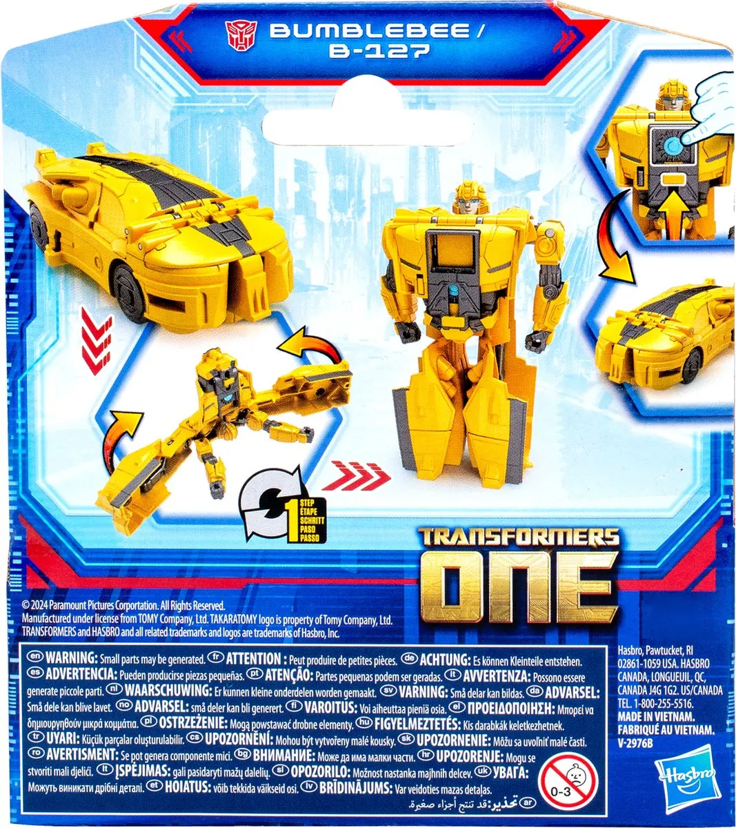Transformers Bumblebee B-127 Gear Changer Figuur - F93835X0 - Multikleur