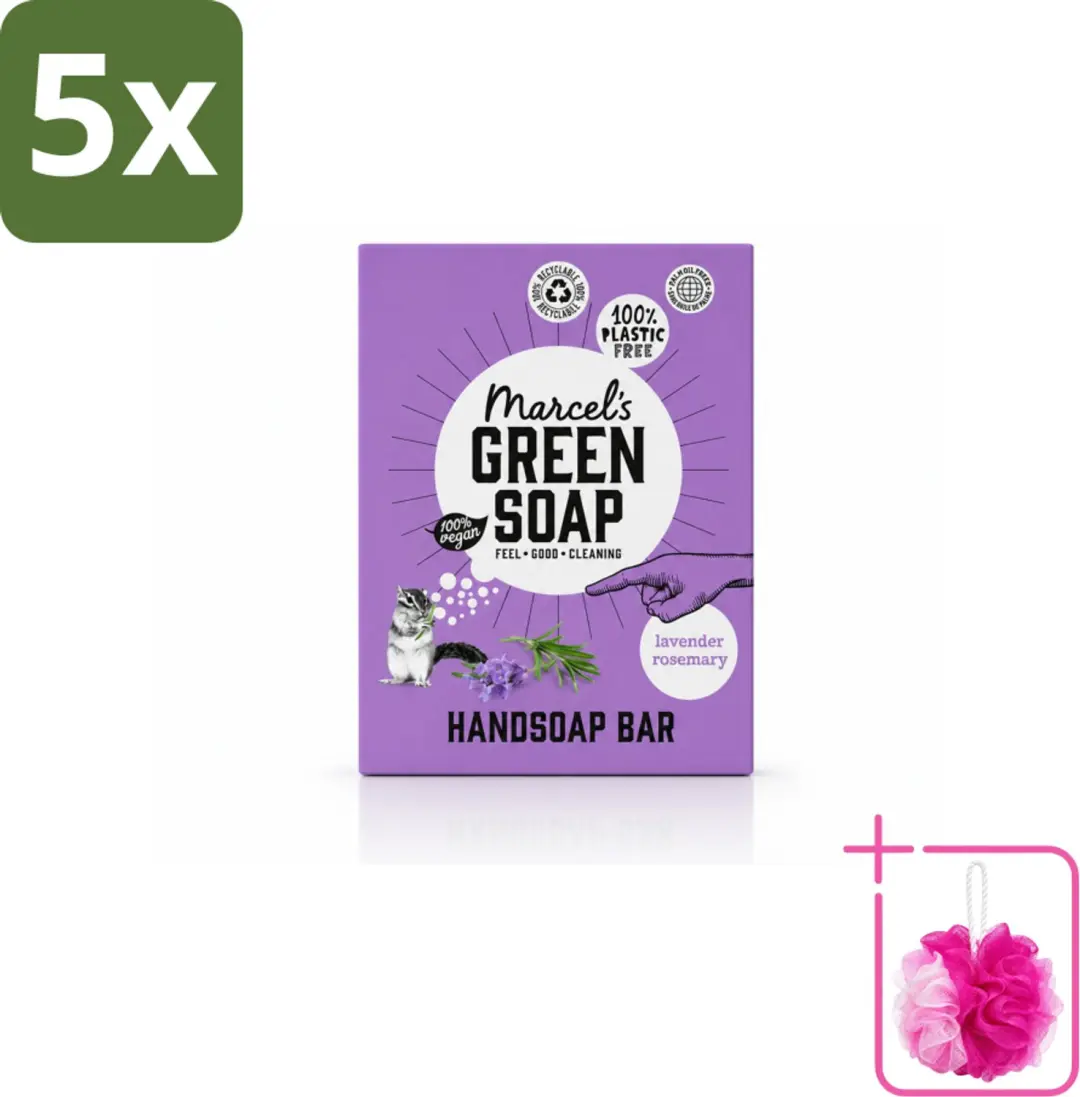 5 x Marcel's Green Soap