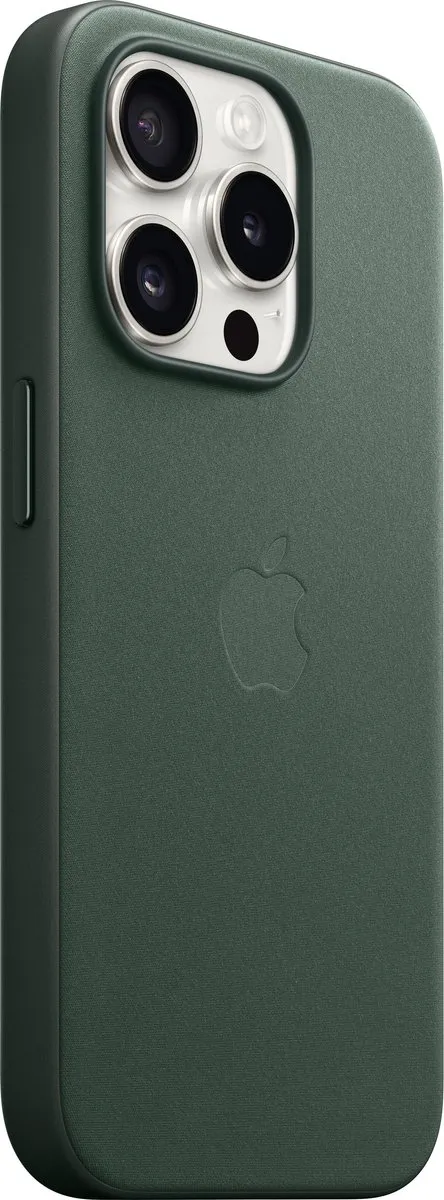 Apple FineWoven Hoesje iPhone 15 Pro - Evergreen - MT4U3ZM/A