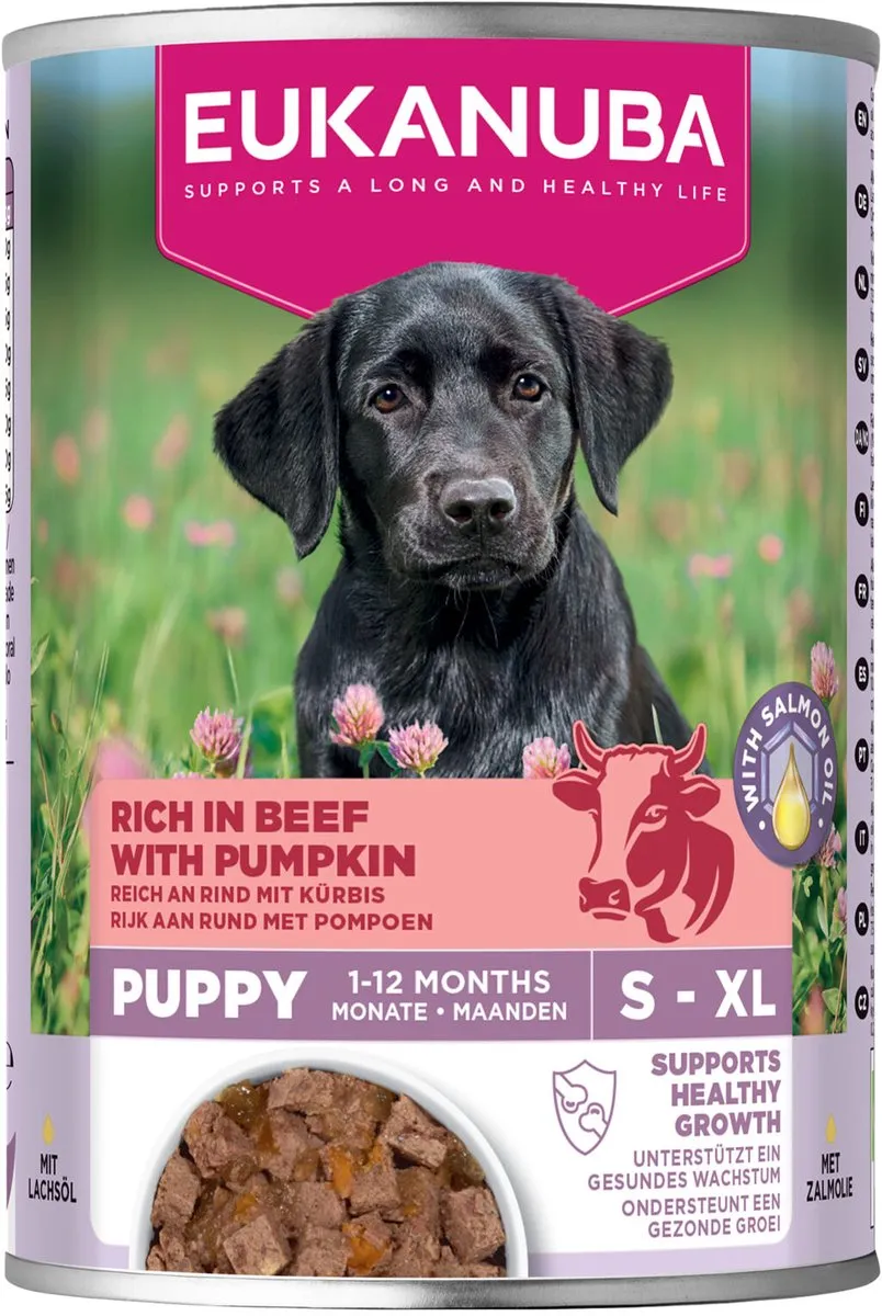 Eukanuba Life Care Nat Puppy Beef & Pumpkin 400g