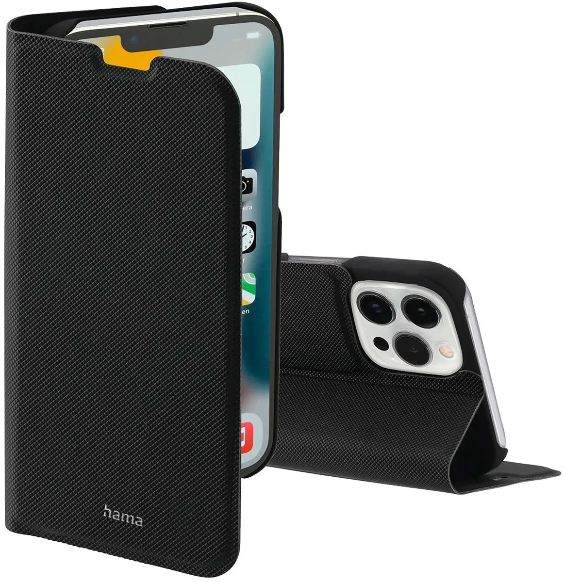 Hama Booklet Slim Pro Hoesje iPhone 13 Pro Max - Zwart