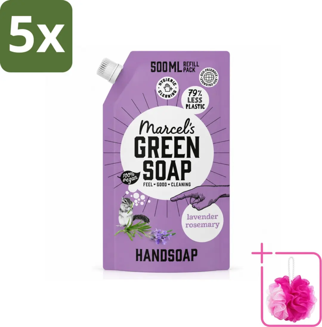5 x Marcel’s Green Soap