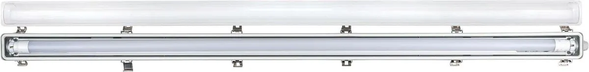 LEDVION LED TL Armatuur 120cm 12W 4000K - Grijs - afbeelding 3 van 6
