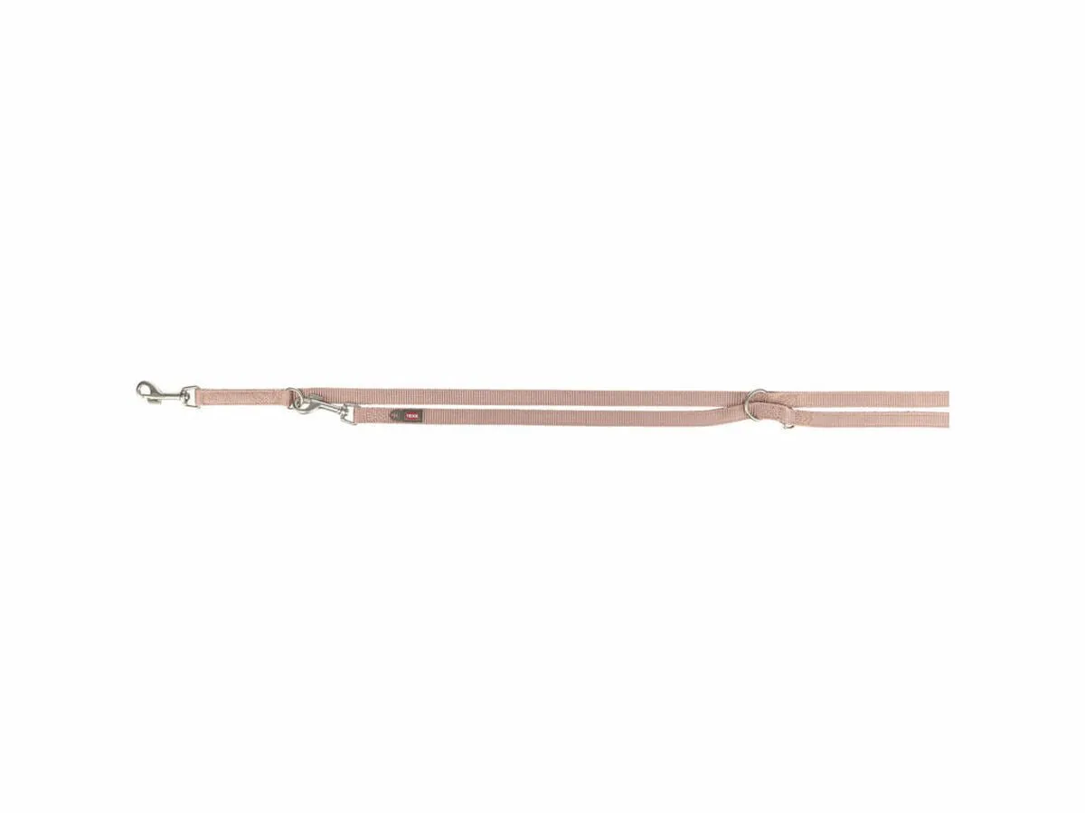 Trixie Premium Hondenriem 2m Verstelbaar - 3 Posities - Blush - afbeelding 3 van 3