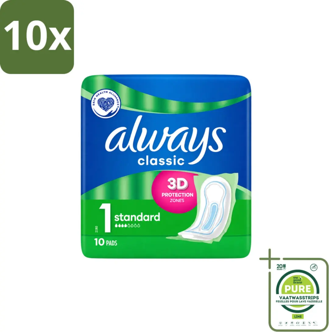10 x Always Classic