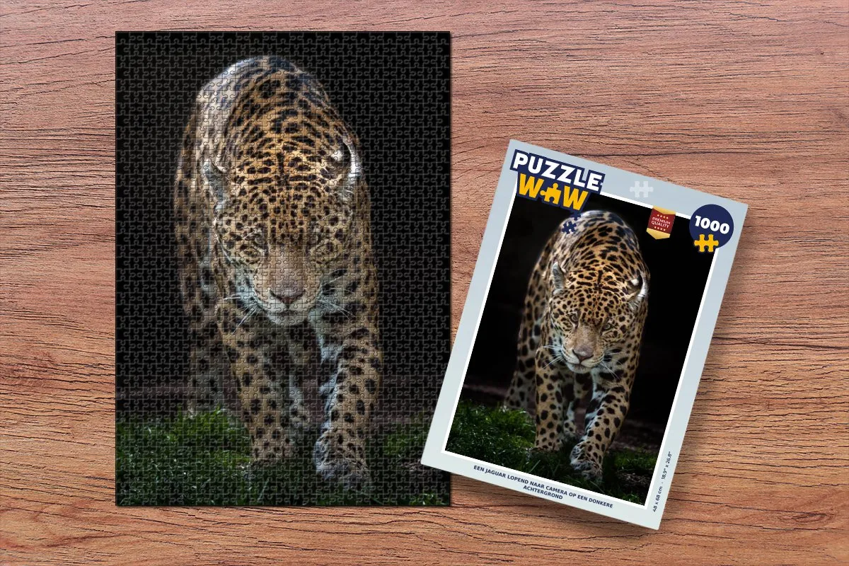 PuzzleWow Jaguar Legpuzzel 1000 Stuks
