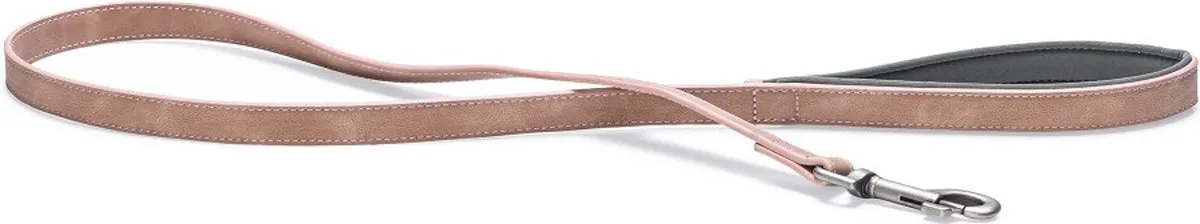 Beeztees Balacron Ax Hondenriem Kunstleer - Roze 100cm x 15mm