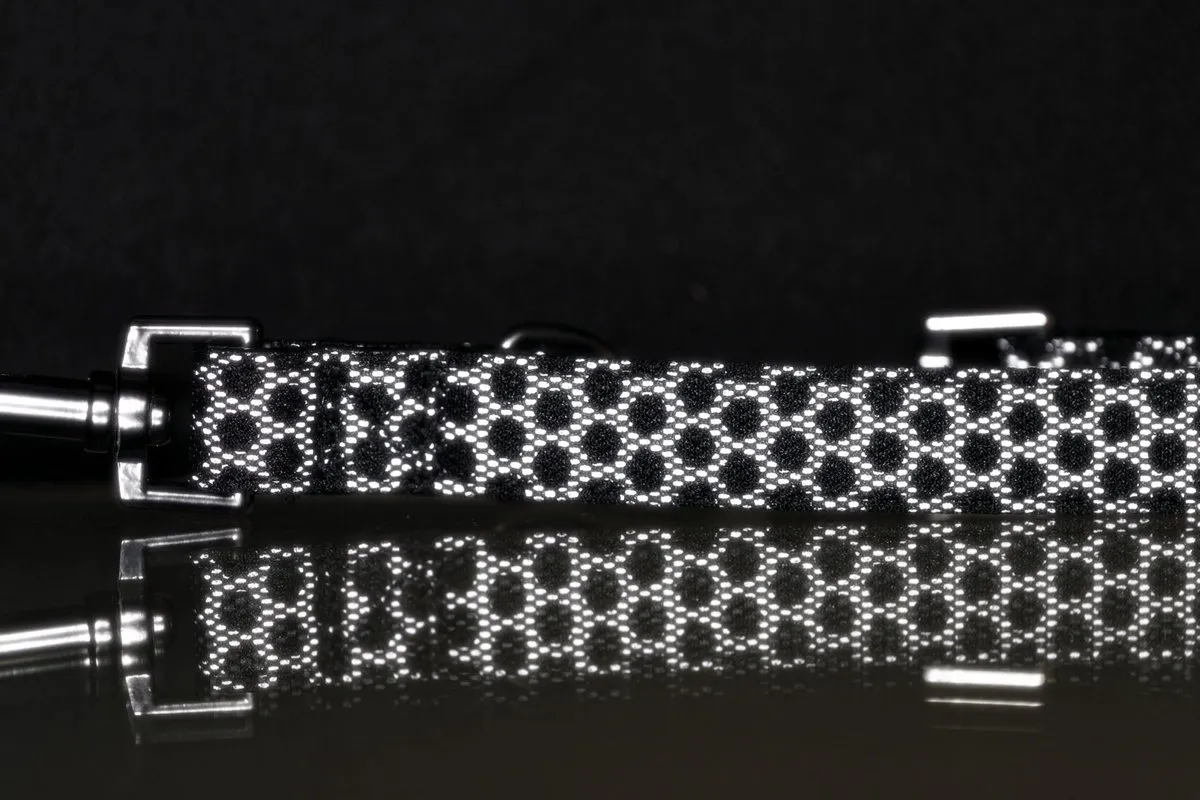 Trixie Halsband Night Reflect - Zwart