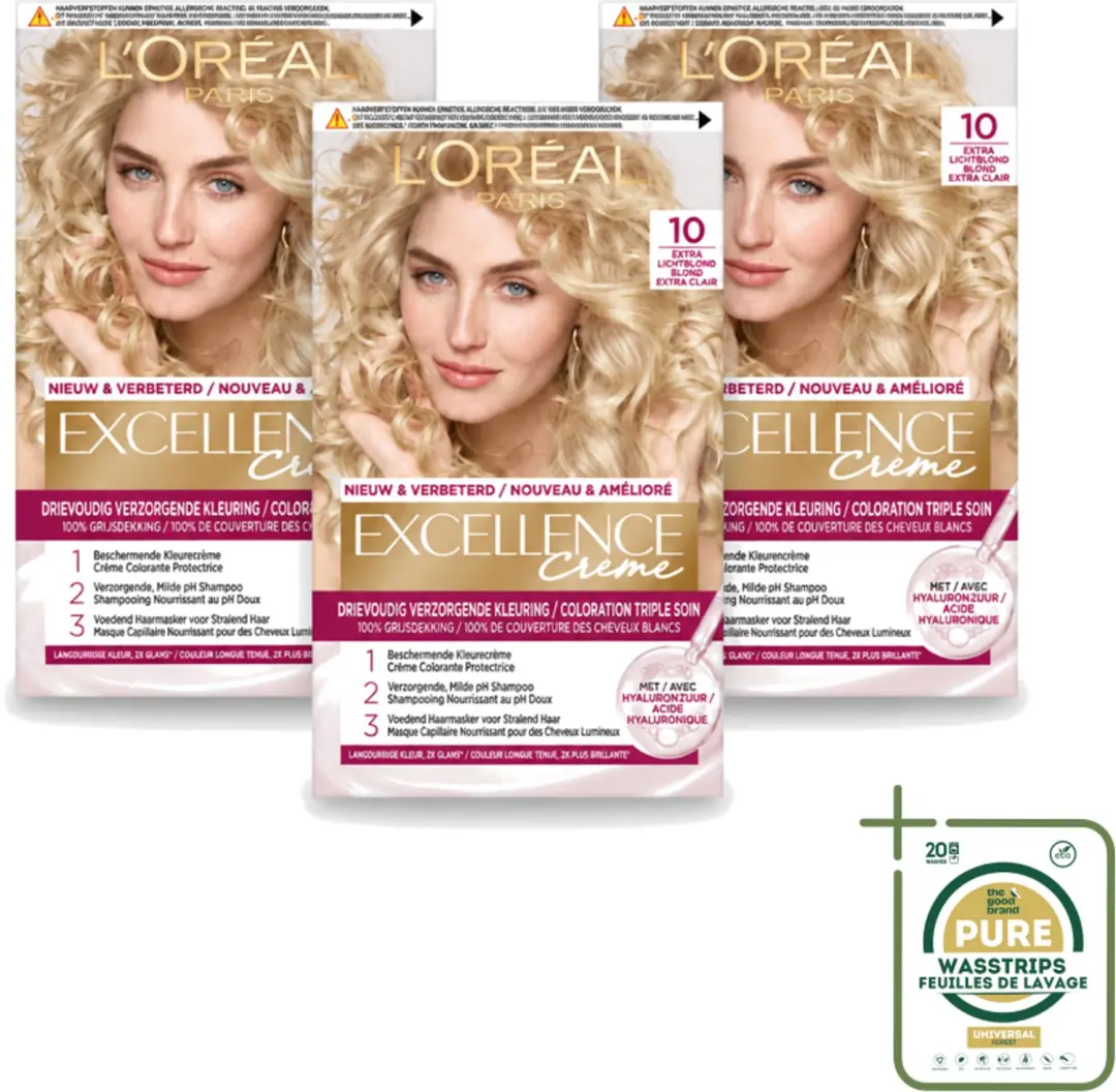 3 x L'Oréal Paris