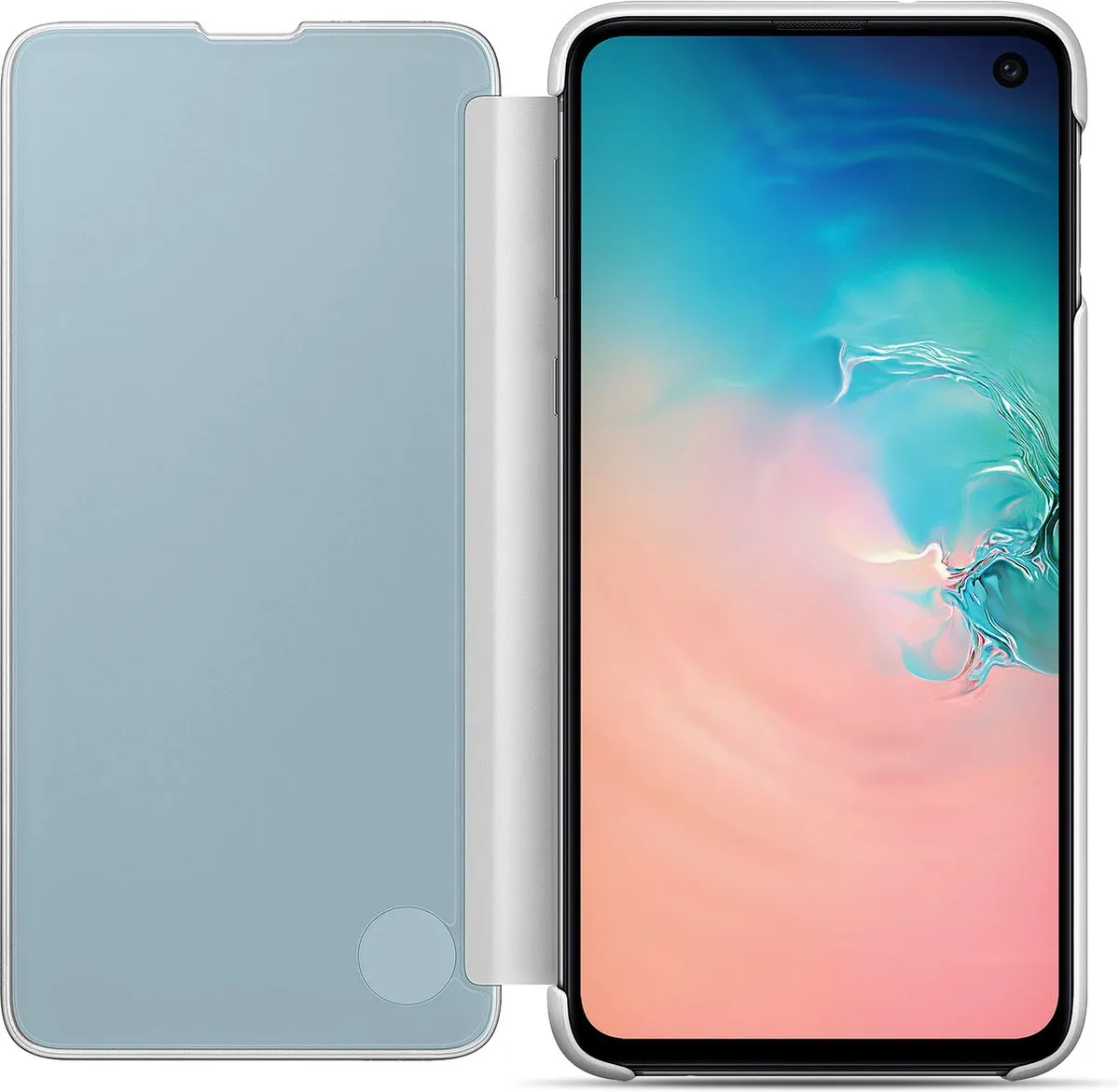 Samsung Clear View Cover - Wit - Galaxy S10e