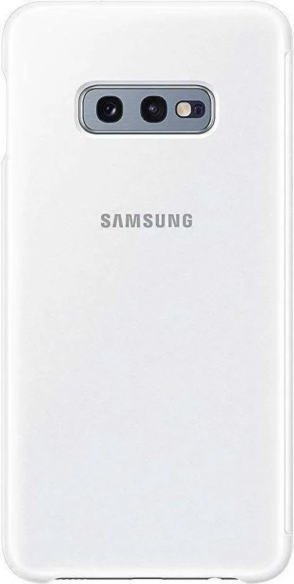 Samsung Clear View Cover - Wit - Galaxy S10e