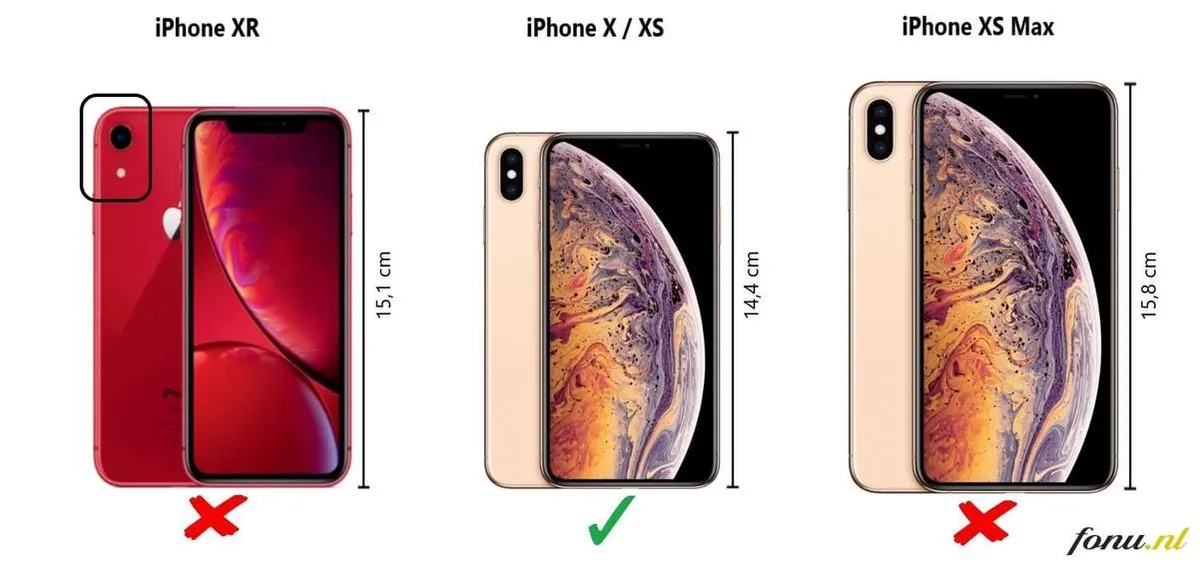 Adidas Trefoil Booklet Case iPhone XS/X - Zwart