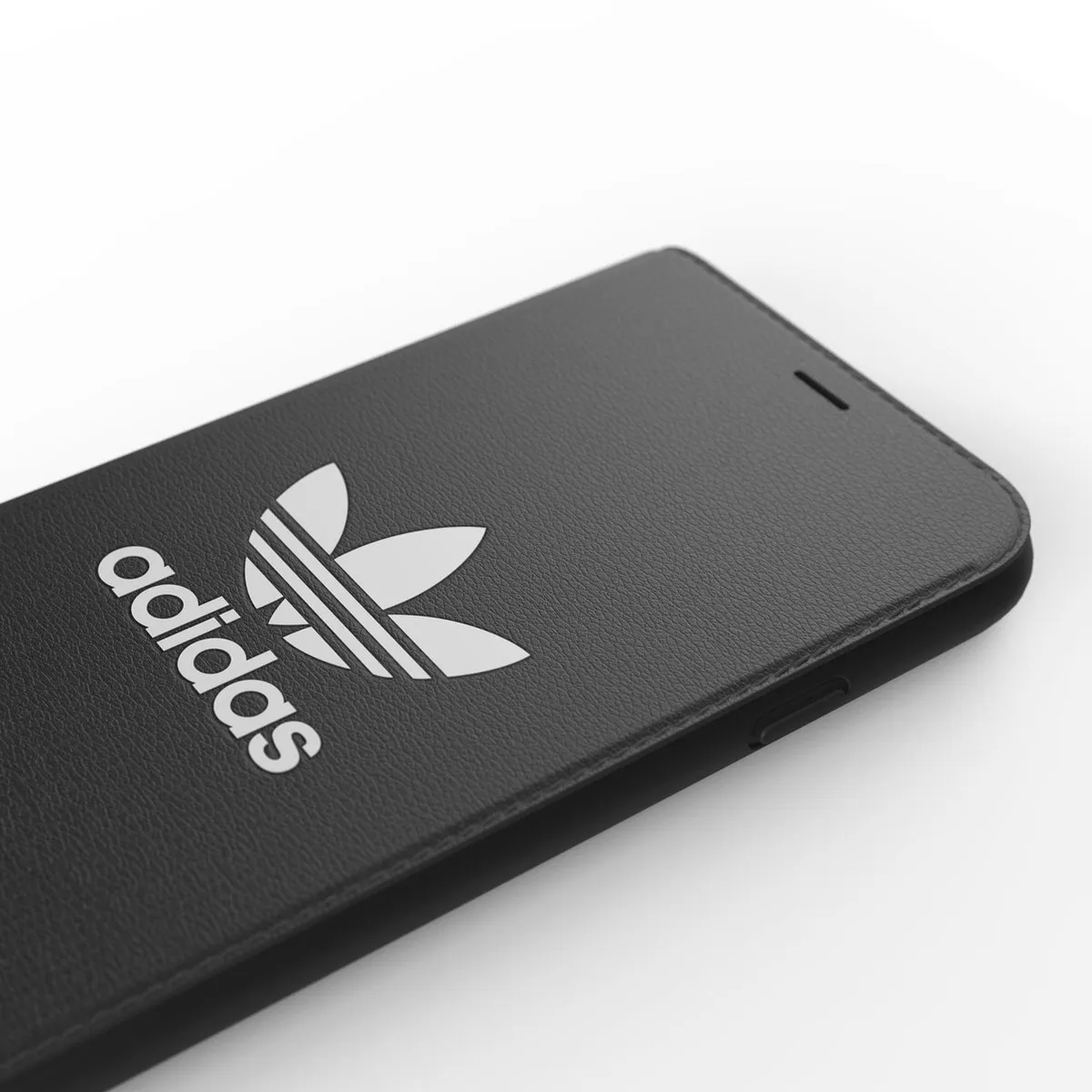 Adidas Trefoil Booklet Case iPhone XS/X - Zwart
