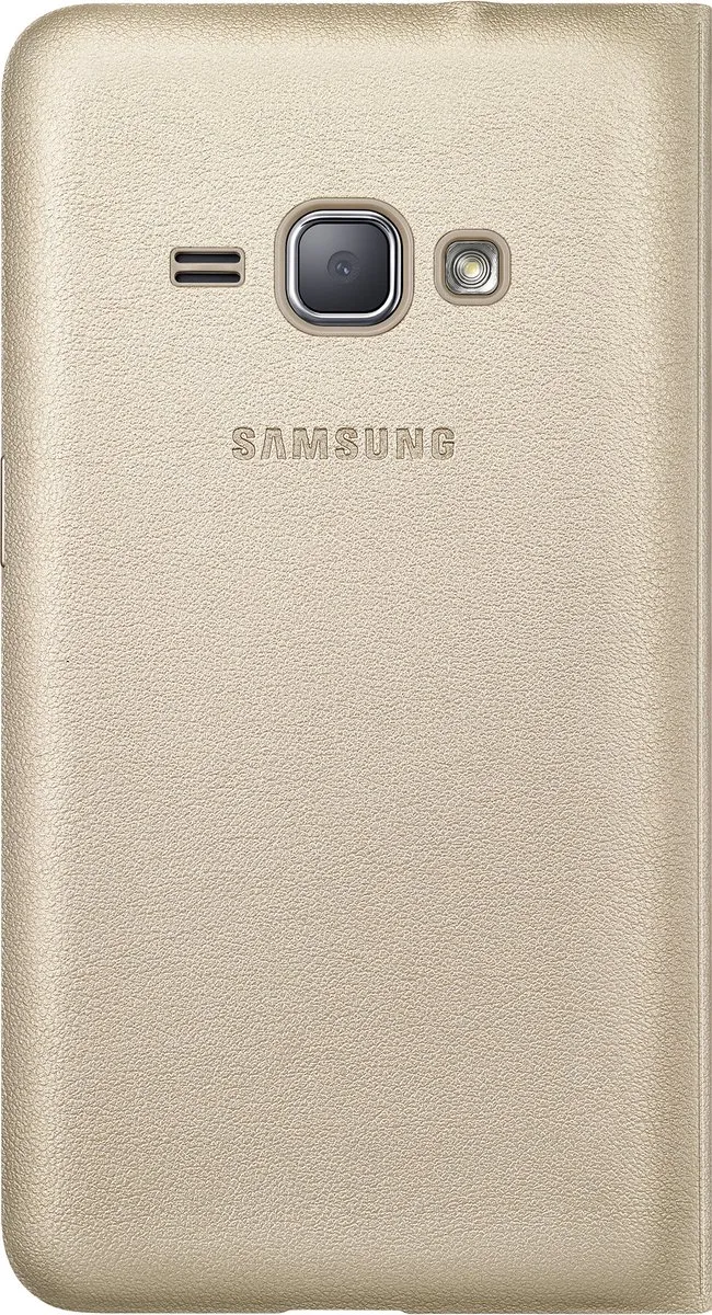 Samsung J1 2016 EF-WJ120PF Hoesje - Goud
