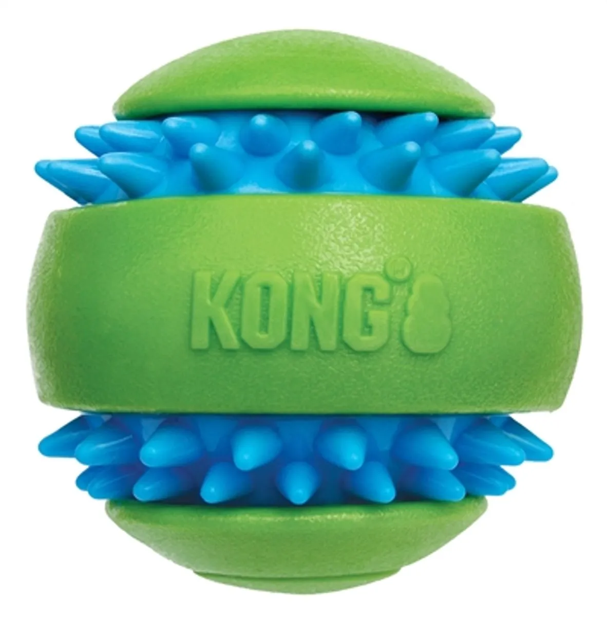 KONG Squeezz Goomz Bal - S - Groen/Blauw