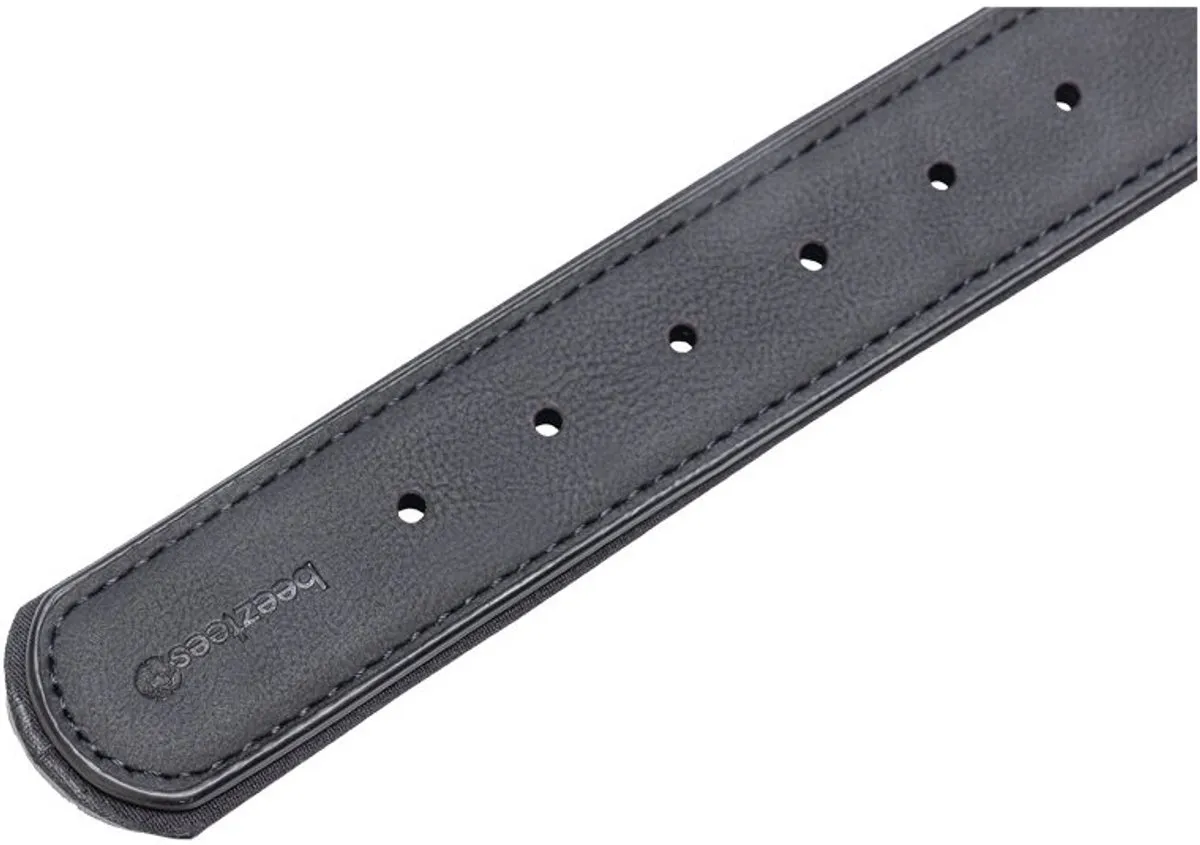 Beeztees Balacron Ax Halsband - 38-48 cm x 25 mm - Grijs