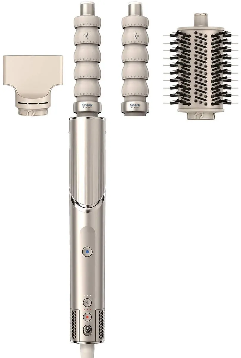 Shark FlexStyle HD426SLEU Multistyler - 4 Temperatuurstanden - Zilver