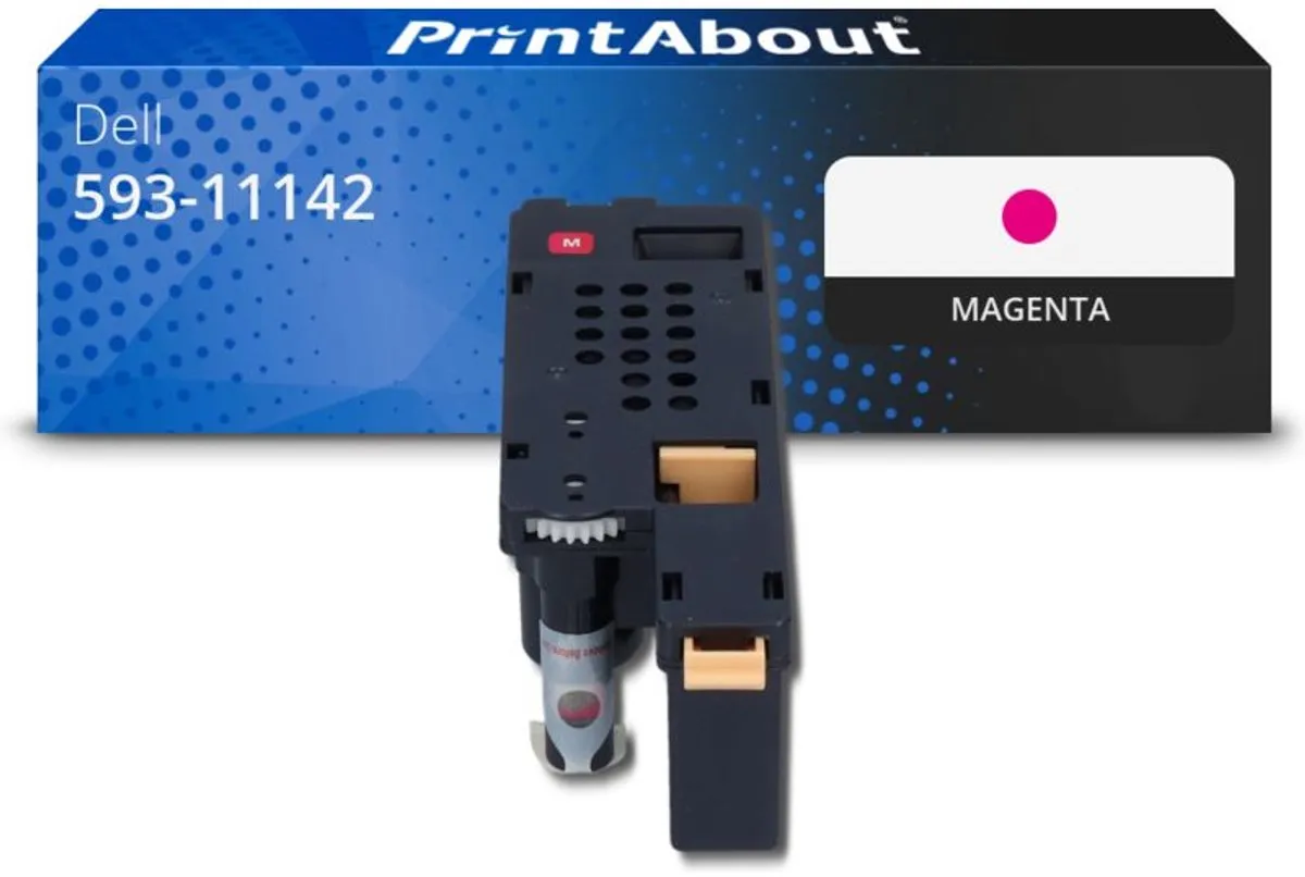 PrintAbout Dell XMX5D 593-11142 Toner Magenta - 1.600 pagina's