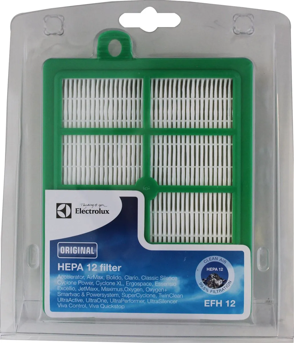 Electrolux EFH12 Hygiene Filter - Groen/Wit