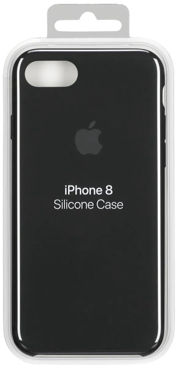 Apple Siliconen Hoesje iPhone 7/8/SE MMW82ZM/A - Zwart