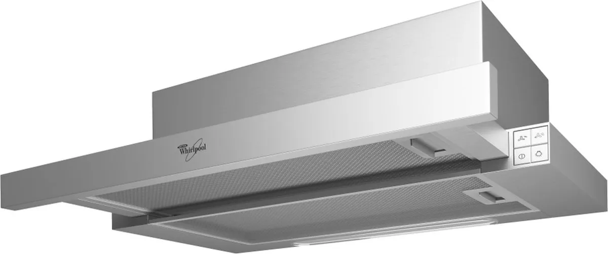 Whirlpool AKR 749/1 IX Vlakscherm Afzuigkap - 304 m³/u