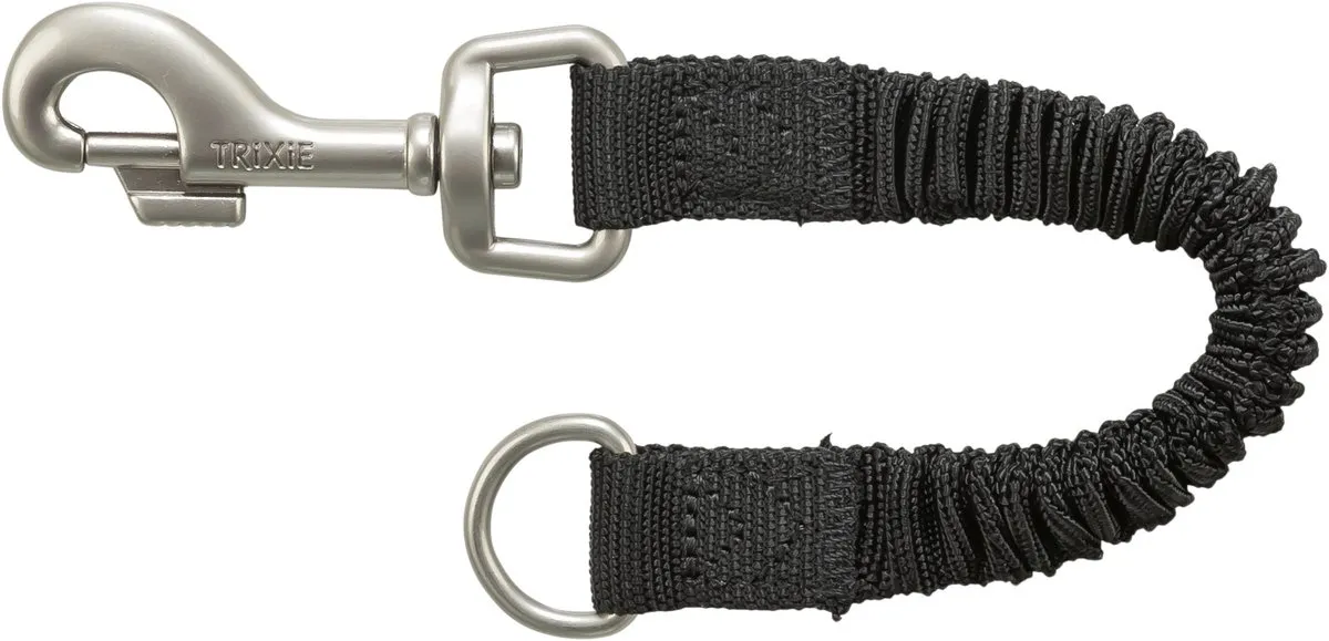Trixie Schokdemper Hondenriem 35cm - Zwart