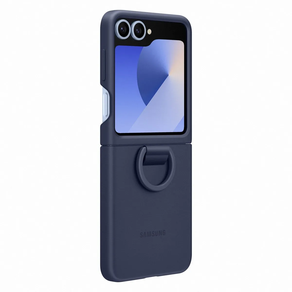 Samsung Galaxy Z Flip6 Silicone Hoesje Navy Blauw EF-PF741TNEGWW