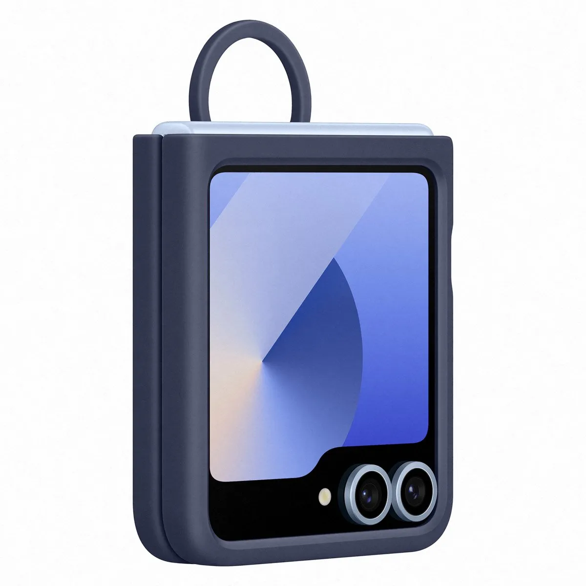 Samsung Galaxy Z Flip6 Silicone Hoesje Navy Blauw EF-PF741TNEGWW - afbeelding 6 van 6