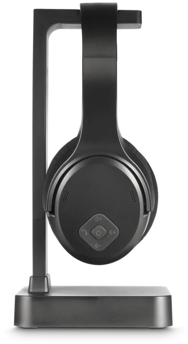 Hama 00221847 Draadloze TV-koptelefoon - Over-ear - Zwart