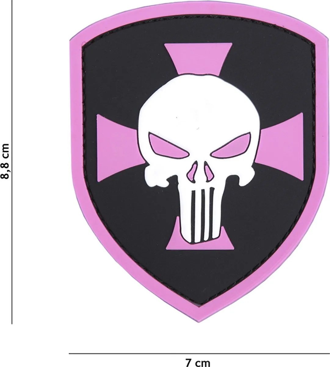 101 Inc Embleem 3D Punisher Schild