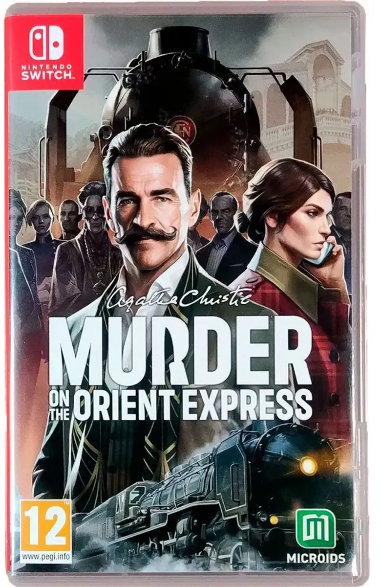 Nintendo Switch Agatha Christie - Murder on the Orient Express Transparant