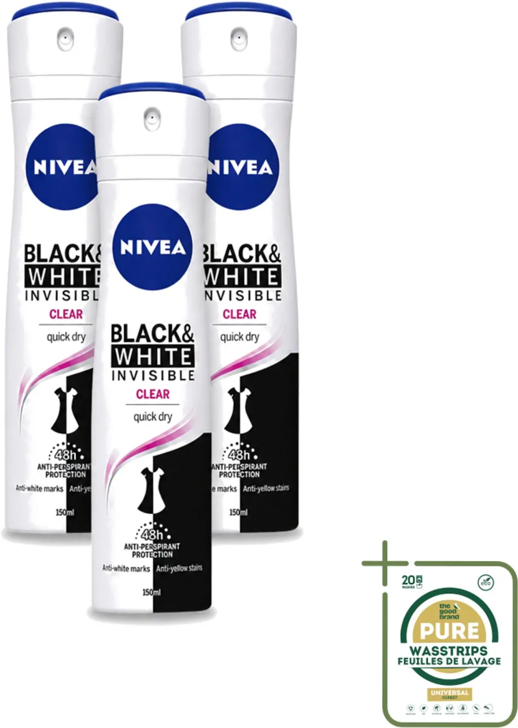 3 x Nivea