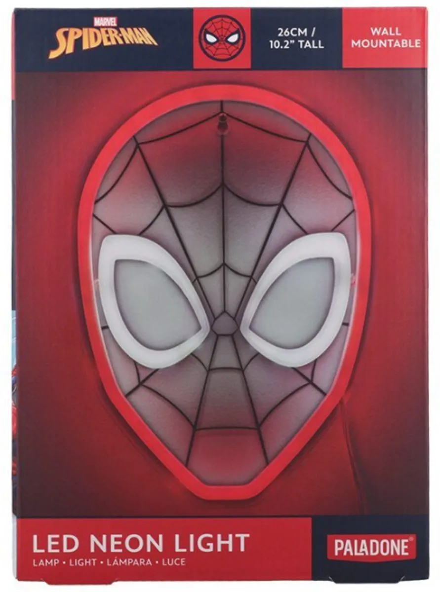 Marvel Spider-Man LED Neon Wandlamp - 15W Wit