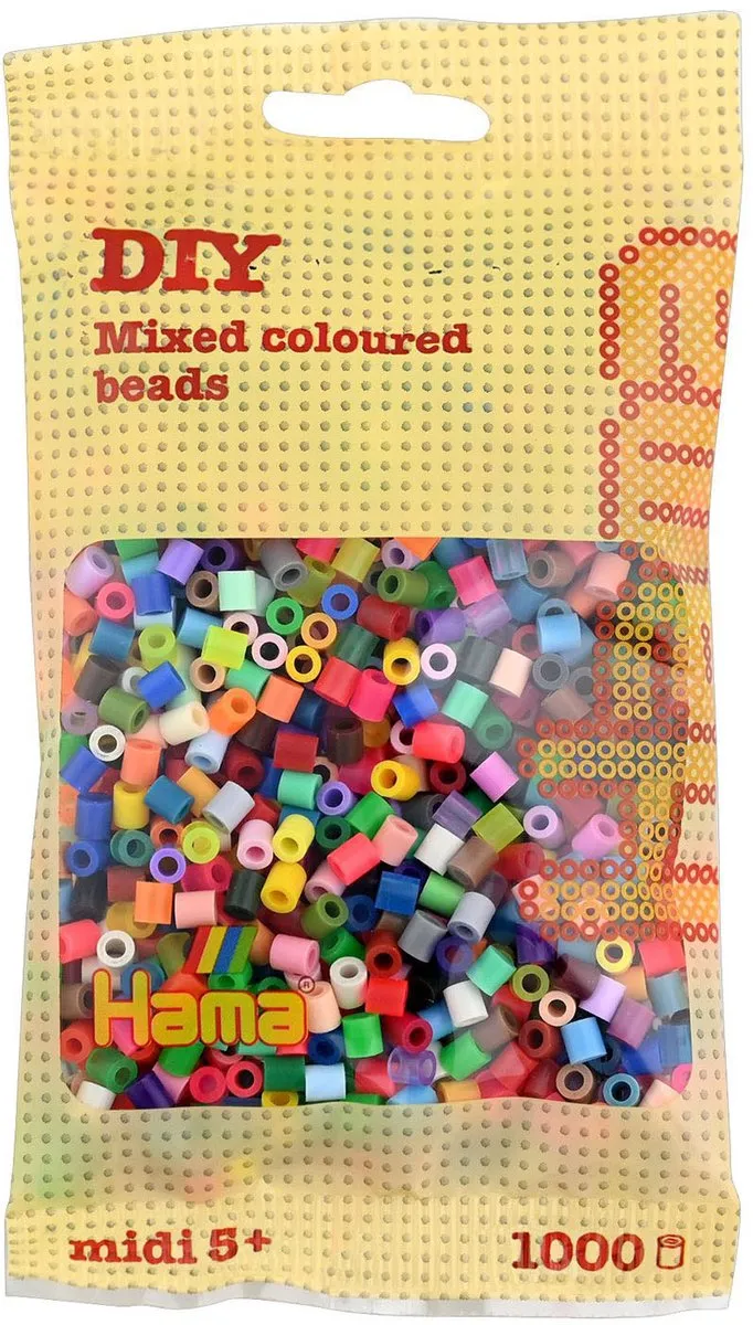 Hama Strijkkralen Kleurenmix 1000 Stuks